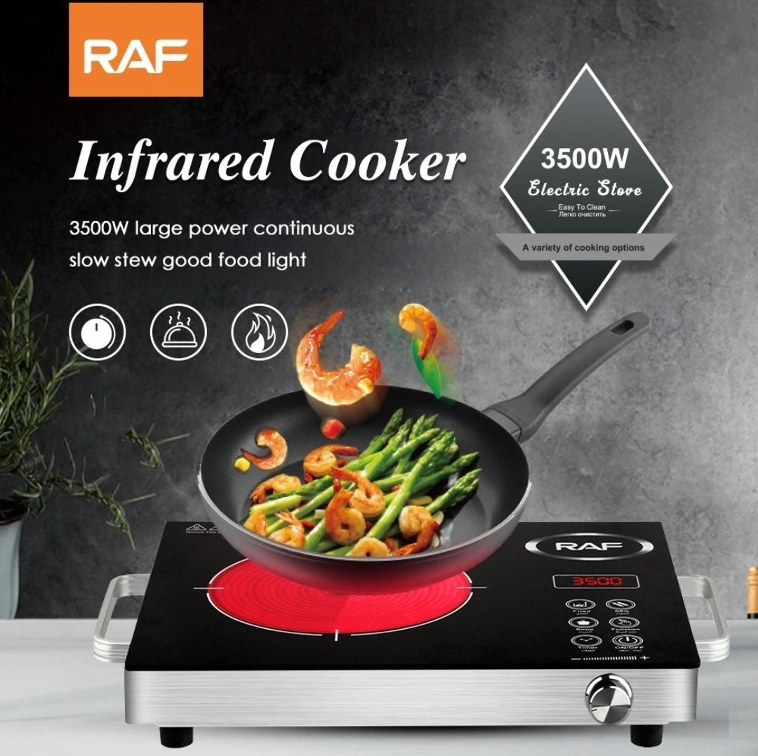 Energy-efficient Countertop Burner For Home, Kitchen, And Outdoor Use
