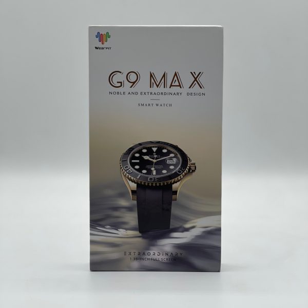 Best Quality Smart Watch – Rolex Style Smart Watch – G9 Max Smart Watch For Men & Boys – Black Color Smart Watch