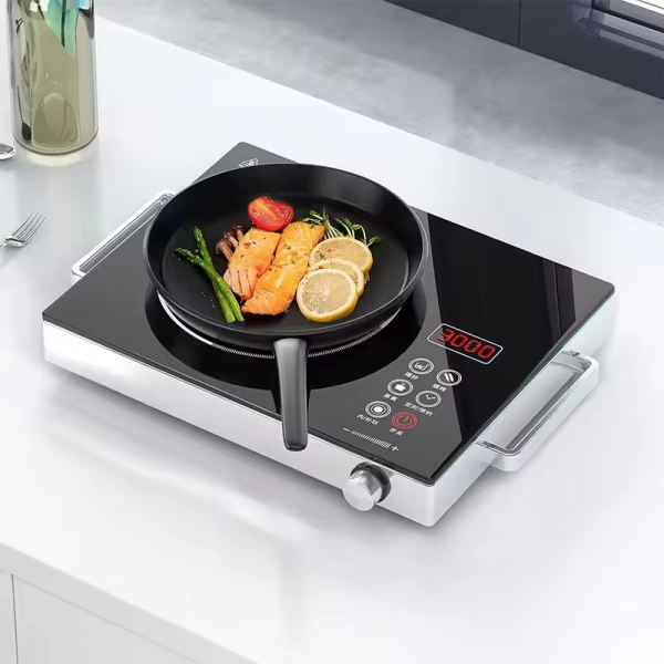Energy-efficient Countertop Burner For Home, Kitchen, And Outdoor Use