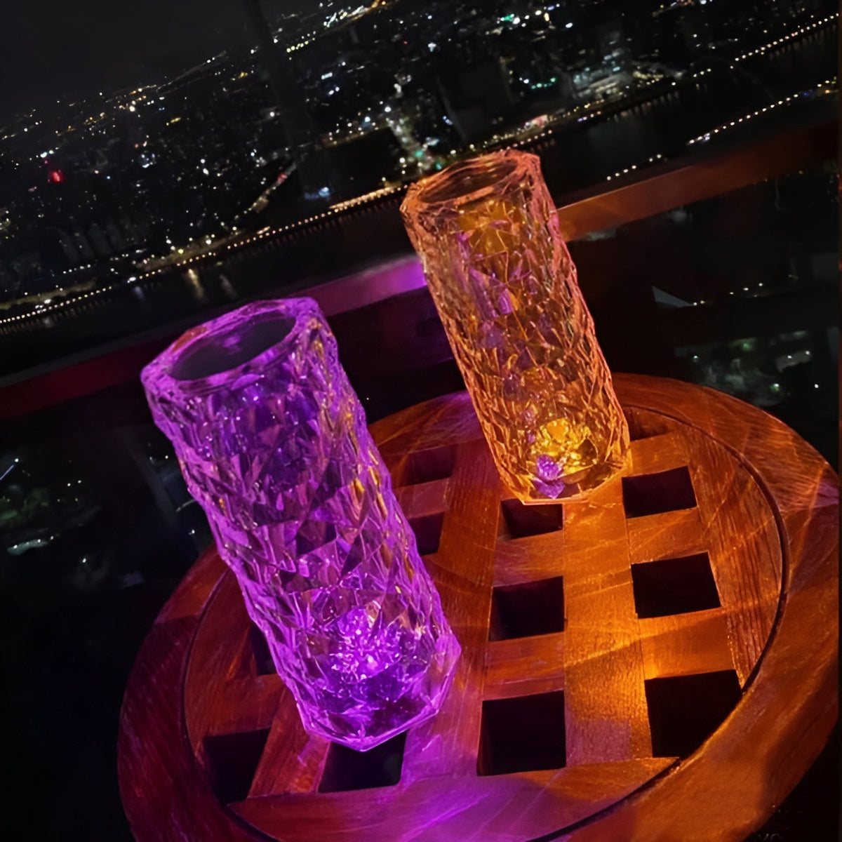 Led Diamond Touch Lamp With Remote